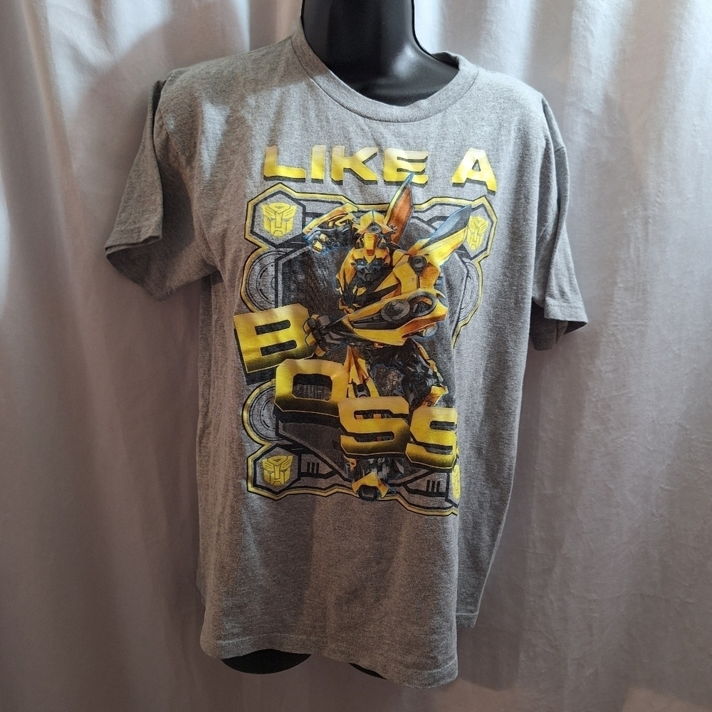 Transformers graphic T-shirt kids size 2XL (18) - Picture 2 of 5